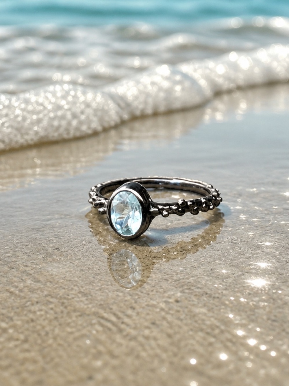 Blue Topaz Ring